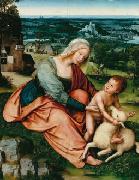 Quentin Matsys Madonna and Child with the Lamb France oil painting artist